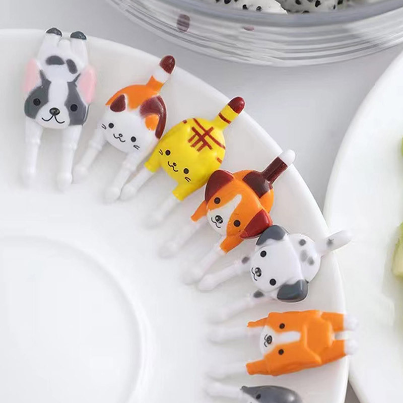 Animal Food Picks For Kids Cute Cartoon Animal Fruit Food Toothpicks  Reusable Lunch Bento Box Picks For Toddler Kids Lunch Accessories For  Restaurants - Temu