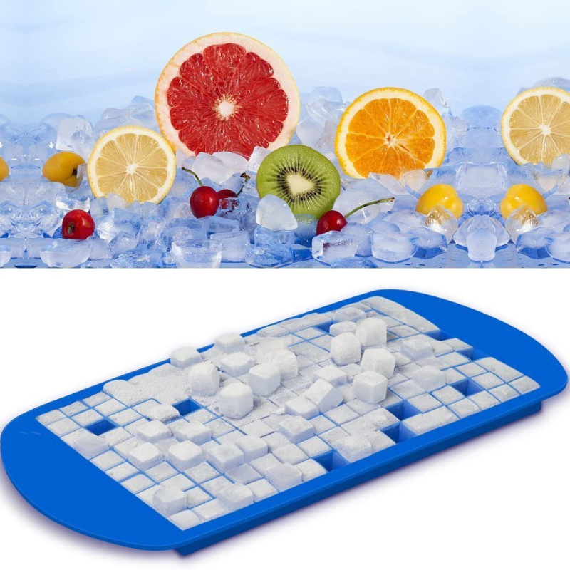 Silicone Mini Ice Cube Mold Frozen Mini Ice Tray Fruit Bar Party Tools  Maker