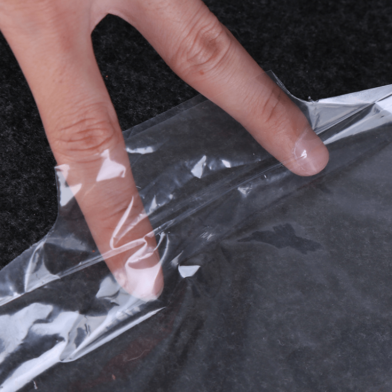  Paquete de 50 bolsas de plástico transparente para colgar ropa,  bolsas de limpieza en seco, fundas protectoras de ropa (21 x 40 pulgadas),  normal : Ropa, Zapatos y Joyería