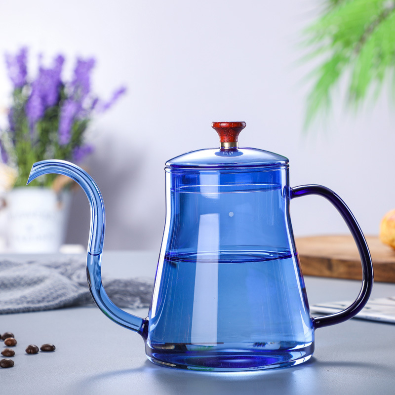 Gooseneck kettle borosilicate glass