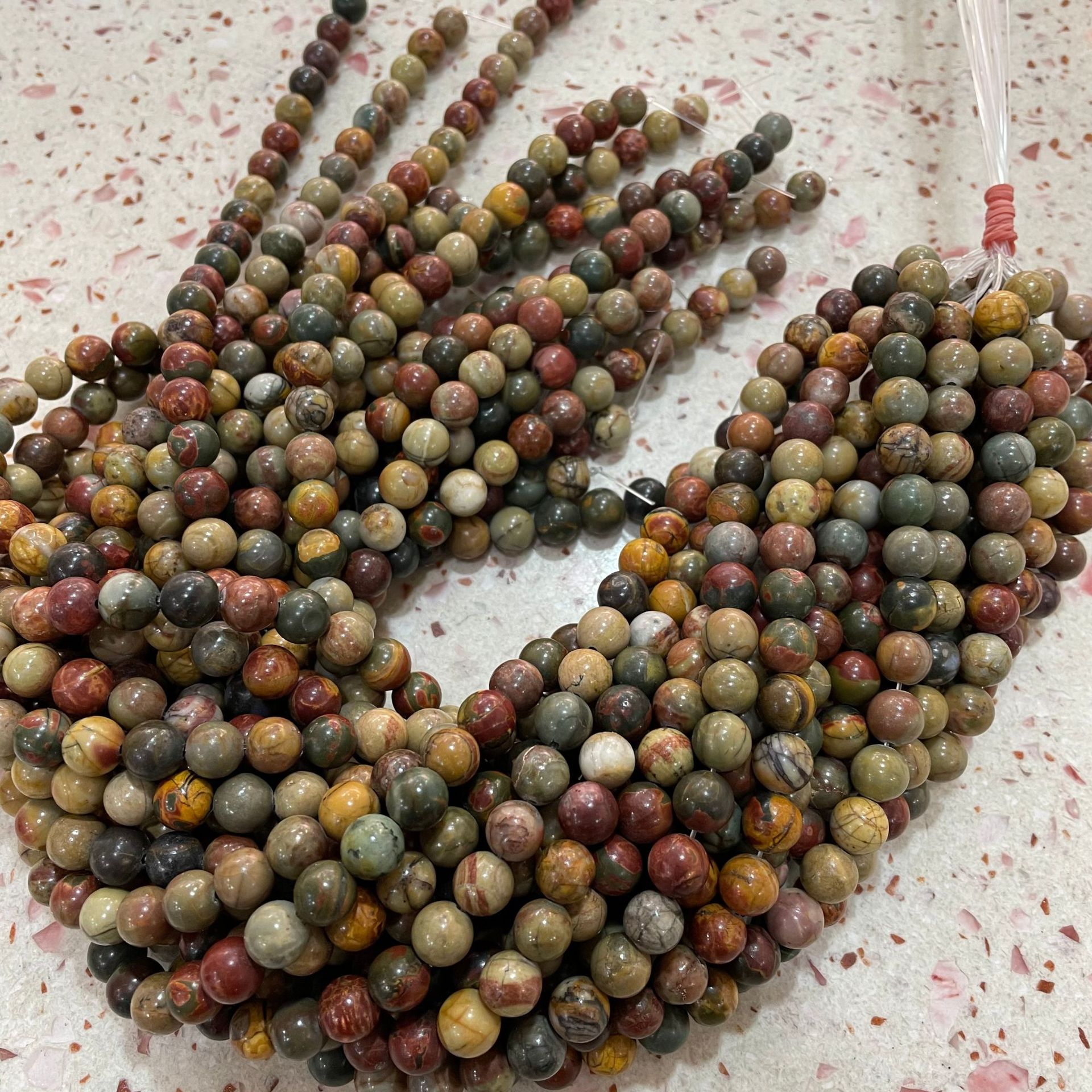 Polished Turquoise Beads For Jewelry Making