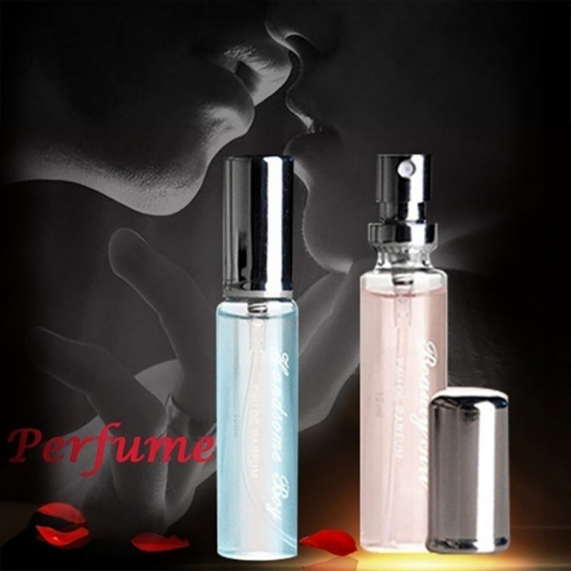 1 Pcs Men Male Flirt Perfume Aphrodisiac Pheromone Portable Long Lasting Attractant New, Black