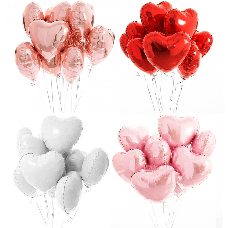10/20/30pcs Adulte Mariage Ballons En Latex Rose Or Blanc Colore Gonflable  Enfants Decoration De Fete D'anniversaire Ballon De Douche De Bebe