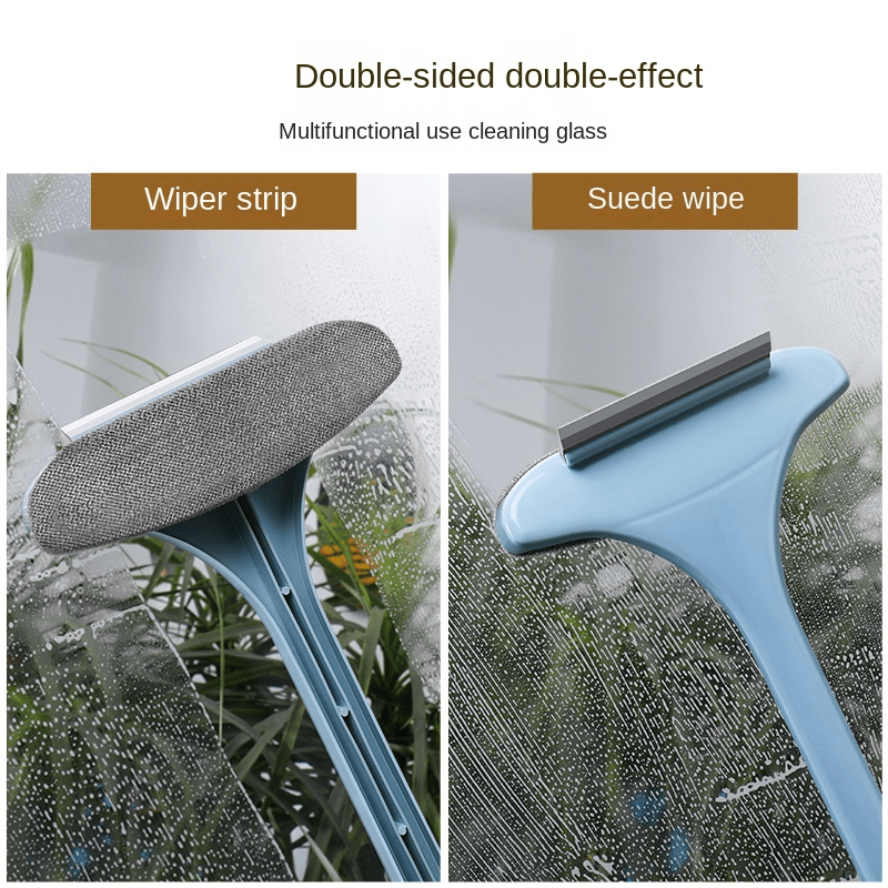 2 in 1 Window Mesh Screen Brush Window Cleaner Magic Broom Wiper