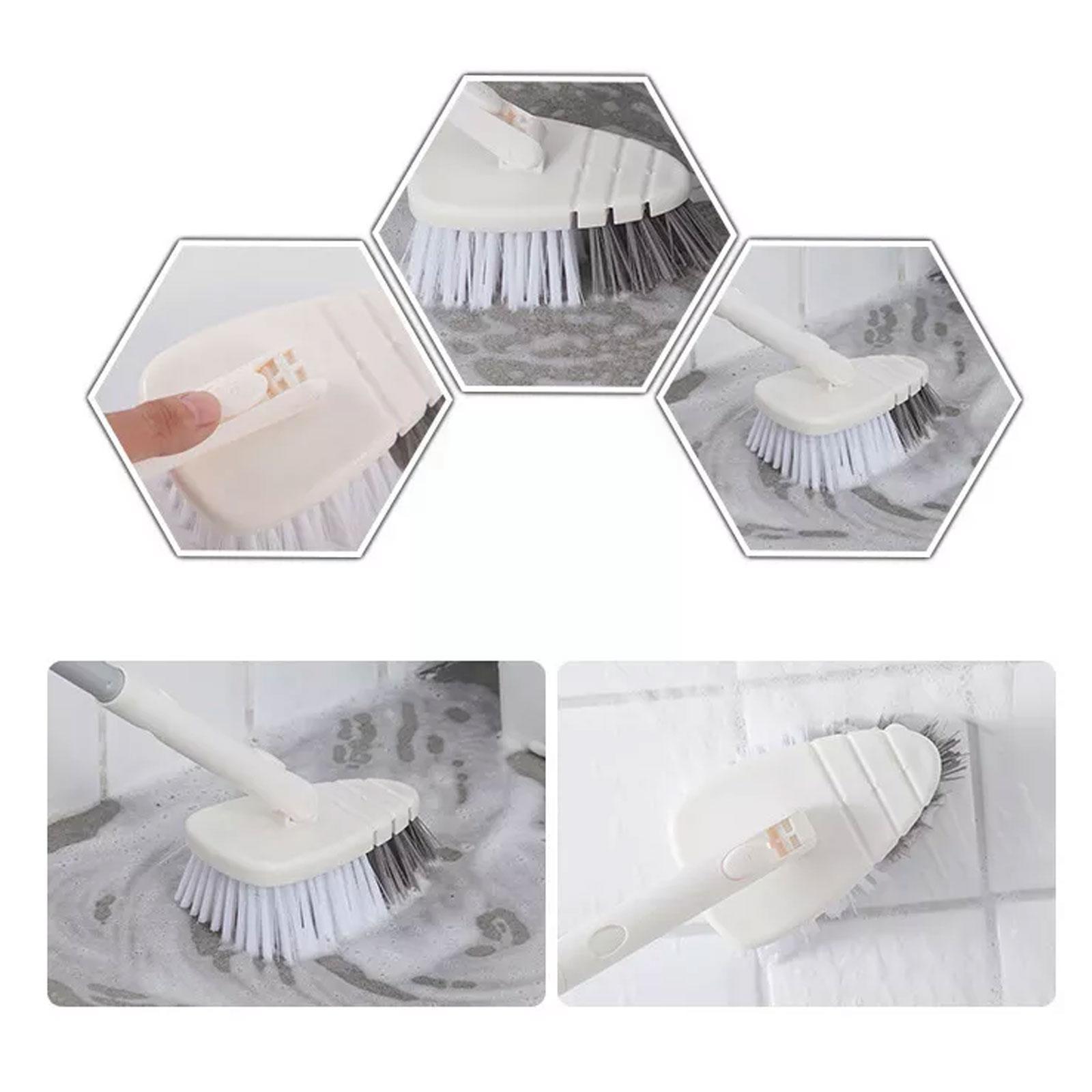 Bathroom Cleaning Brush Long Handle Floor Brush To Tile Hard Home Dead Hair  Toilet Corner Wash Hard Toilet Hair S7B0