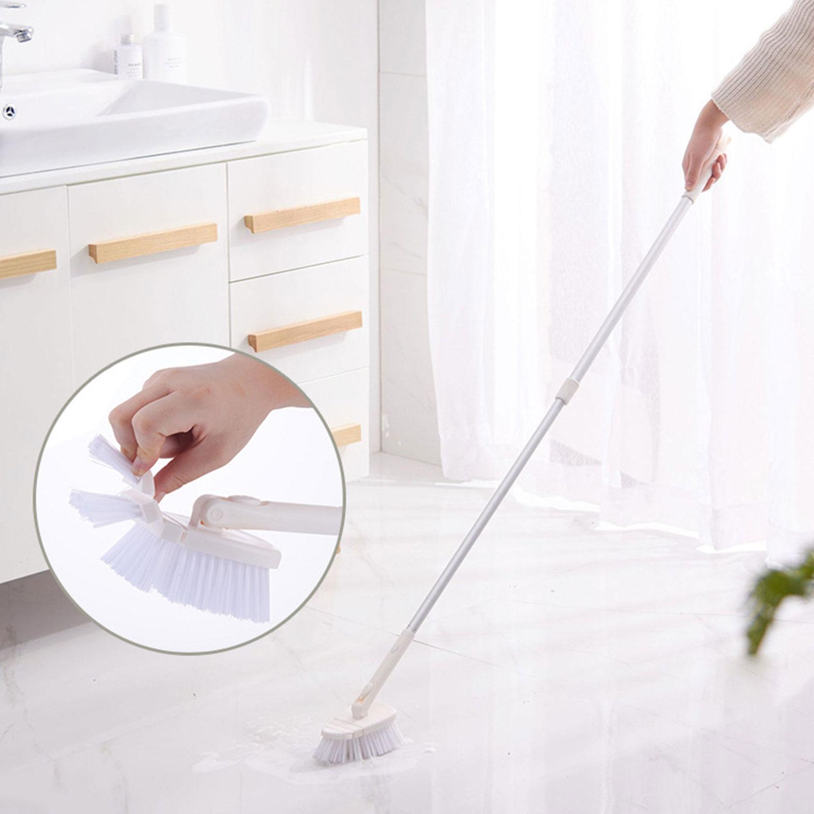 Bathroom Cleaning Brush Long Handle Floor Brush To Tile Hard Home