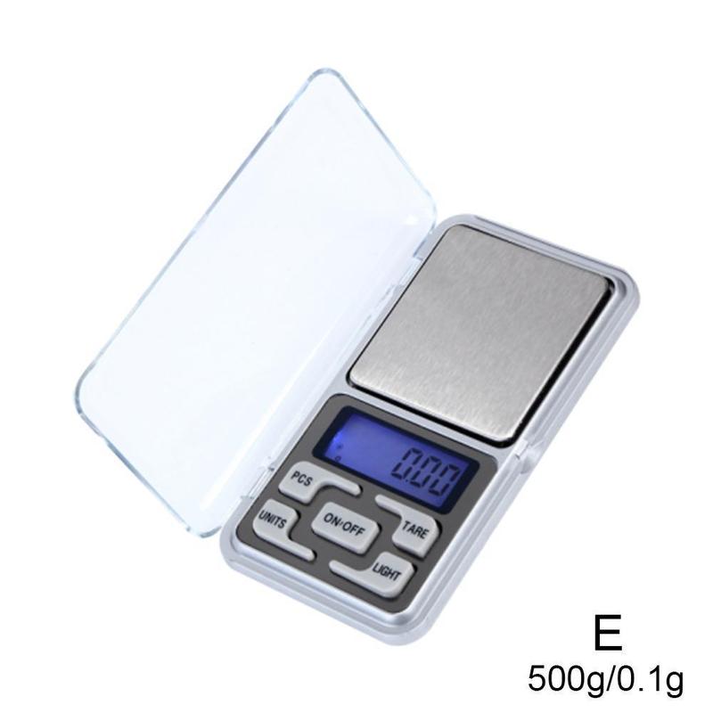 Food Travel Scale Portable Scale Gram Capacity 500g Degital Kitchen Small  Scale Measuring Scale Pocket Scale