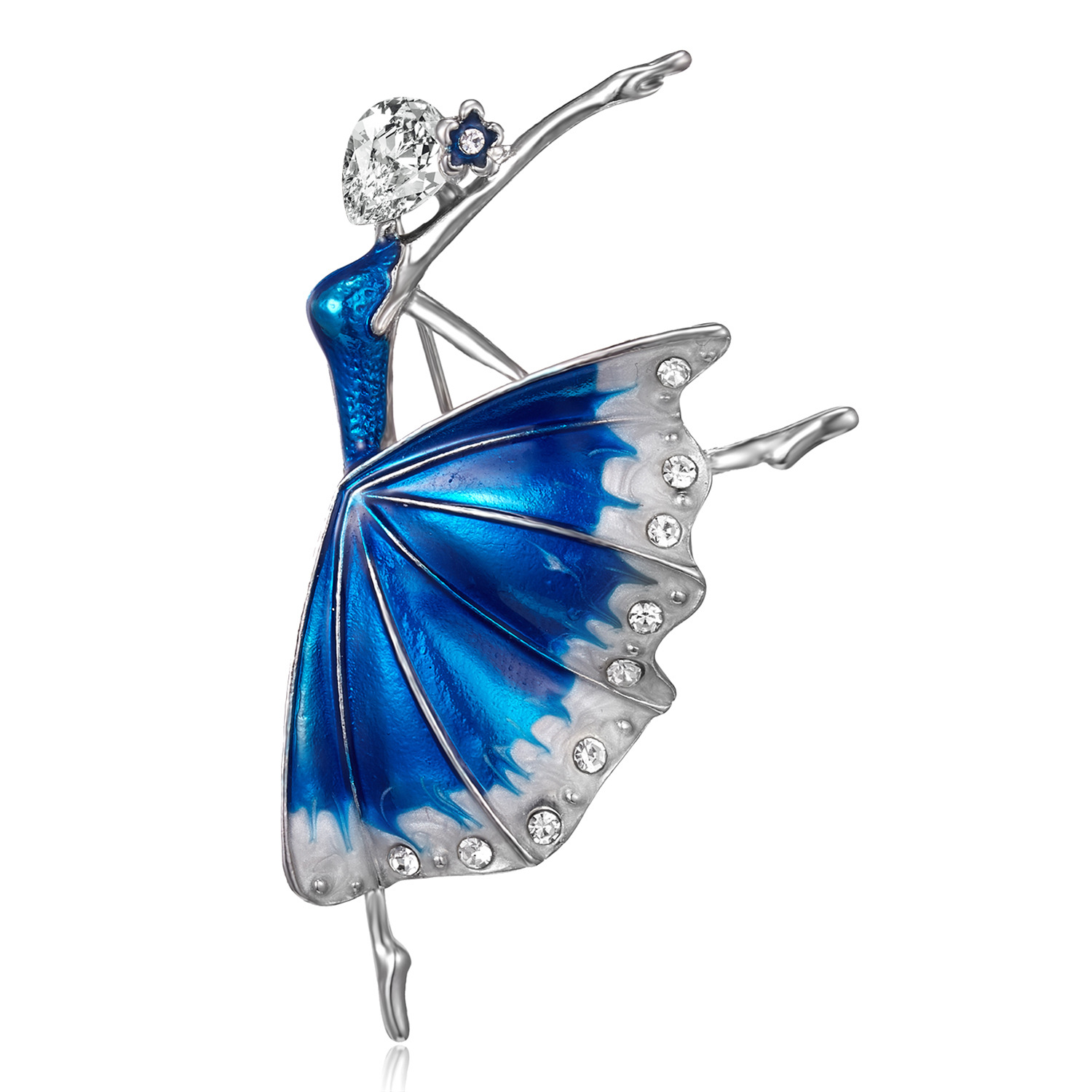 Ballerina brooch deals