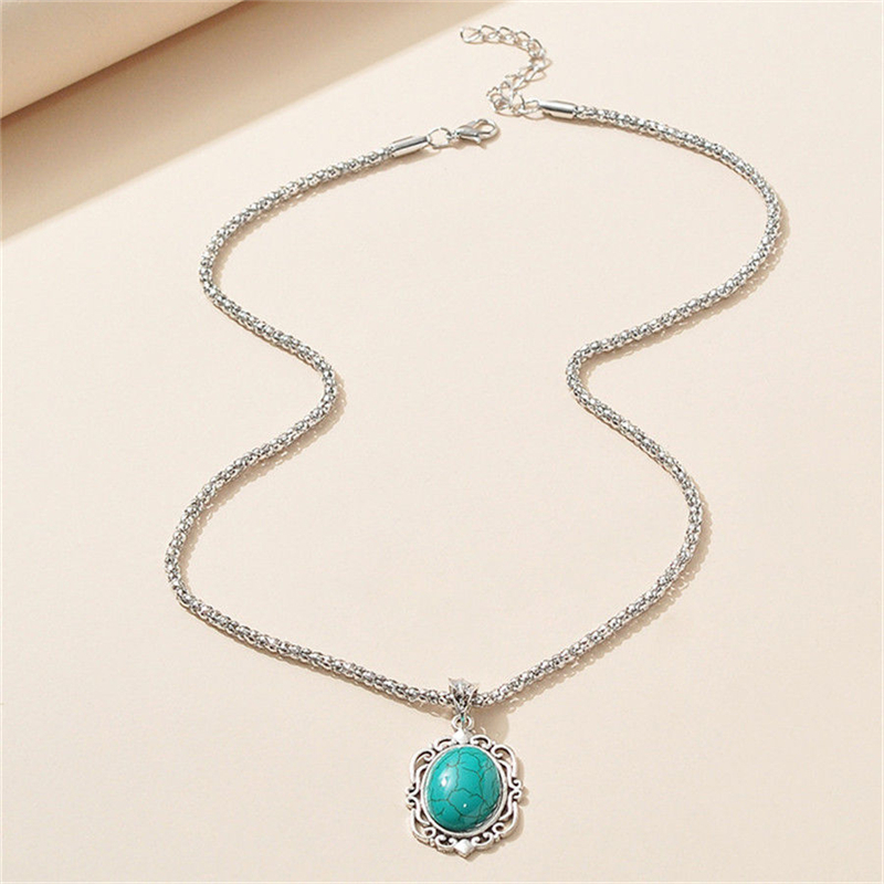 Bohemian Turquoise Jewelry Set Image 5