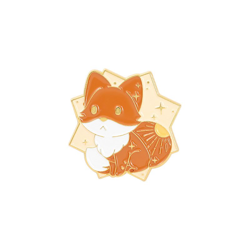 Lover & Fish Men's Brooch Kitten Pin