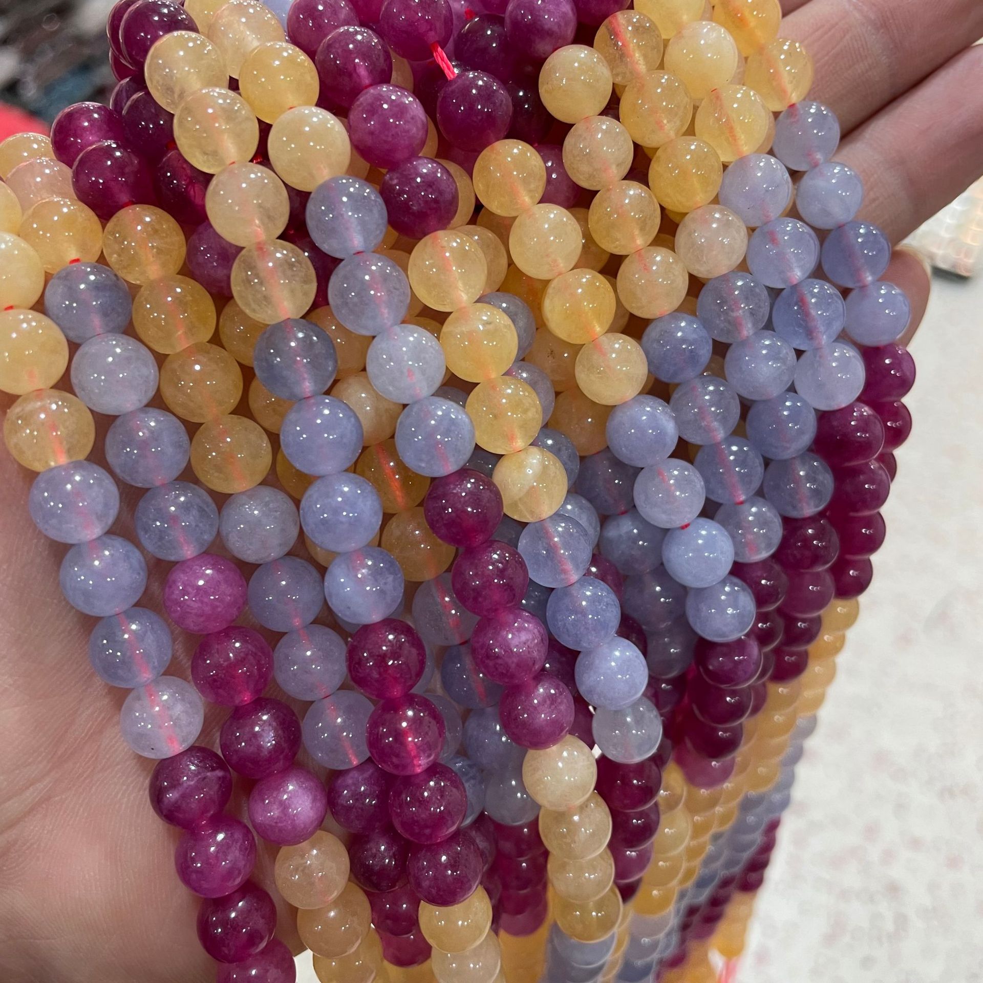 Natural Stone Beads, Optimized Tricolor Crystal, Aquamarine Loose Beads,  Citrine Beads, Tourmaline Bar Beads, For Jewelry Making Diy Bracelets - Temu  Hungary