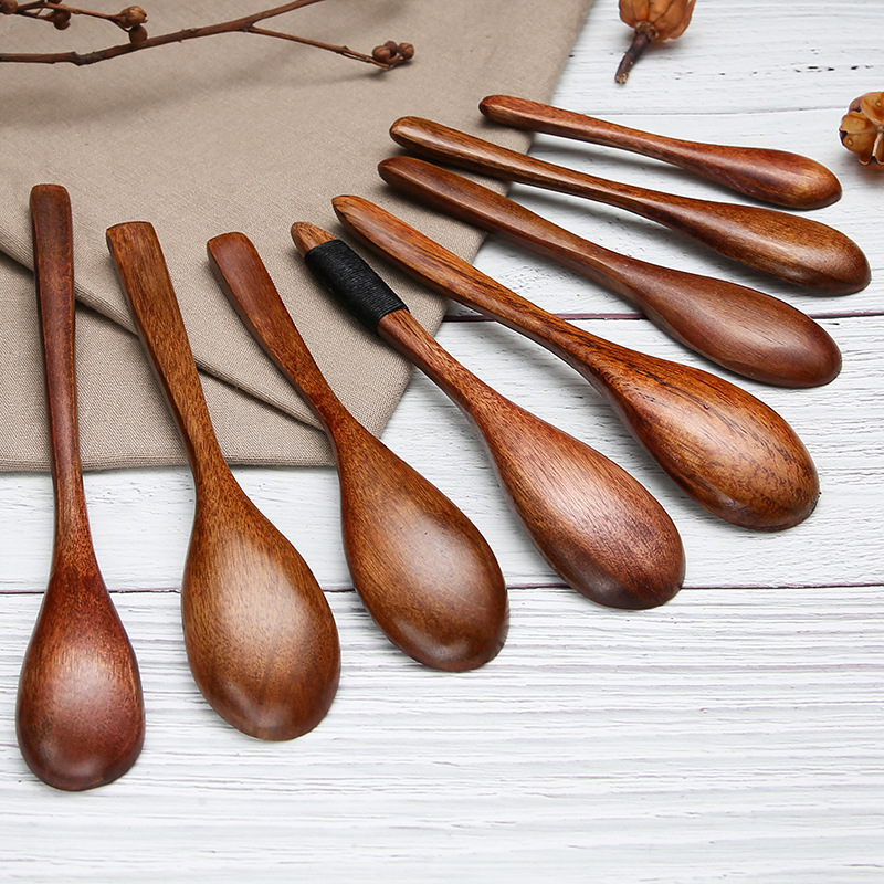 Wood Mixing Spoons - Temu