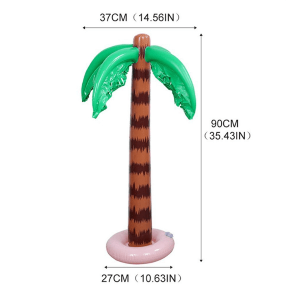 Inflatable Palm Tree Decoration Beach Pool Parties Adds - Temu