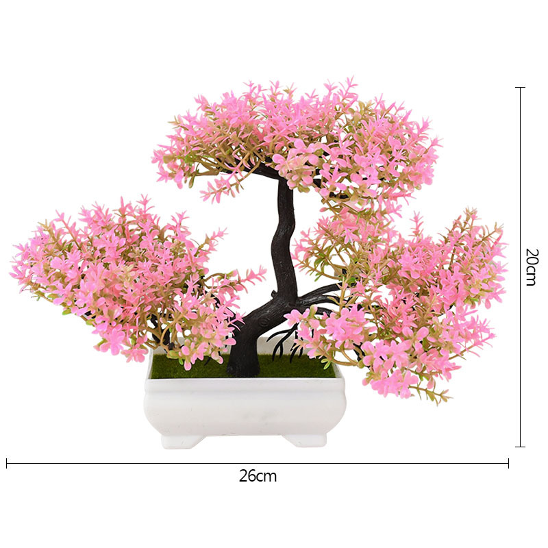 NUEVAS Plantas Artificiales Bonsai Plantas de Maceta de Árbol Pequeño –  Cake Lou Store