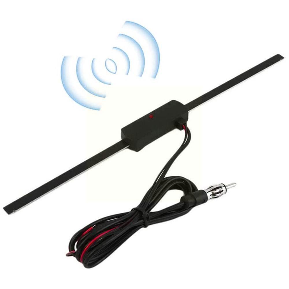 CLEARANCE! Universal Car Antenna Radio Practical FM Signal Amplifier  Anti-interference Universal FM Booster Amp Car Accsesories