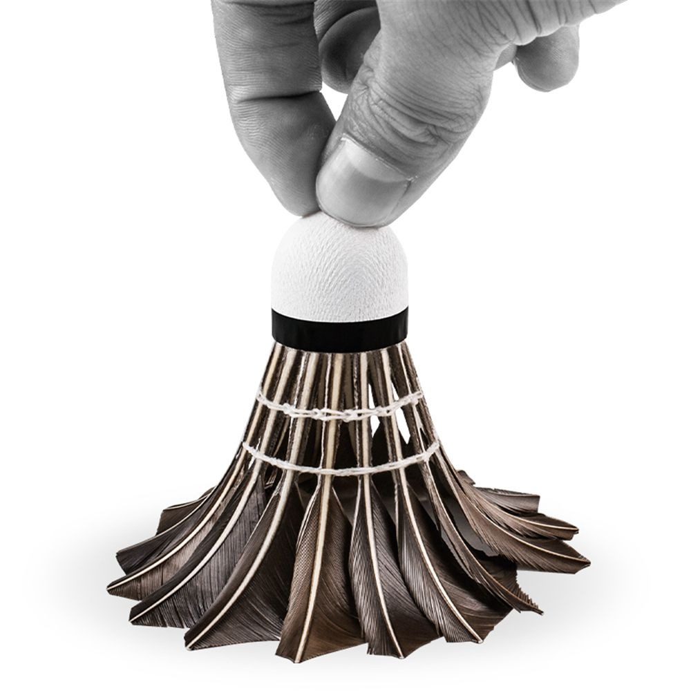 Professional Goose Feather Badminton Shuttlecocks 12Pcs