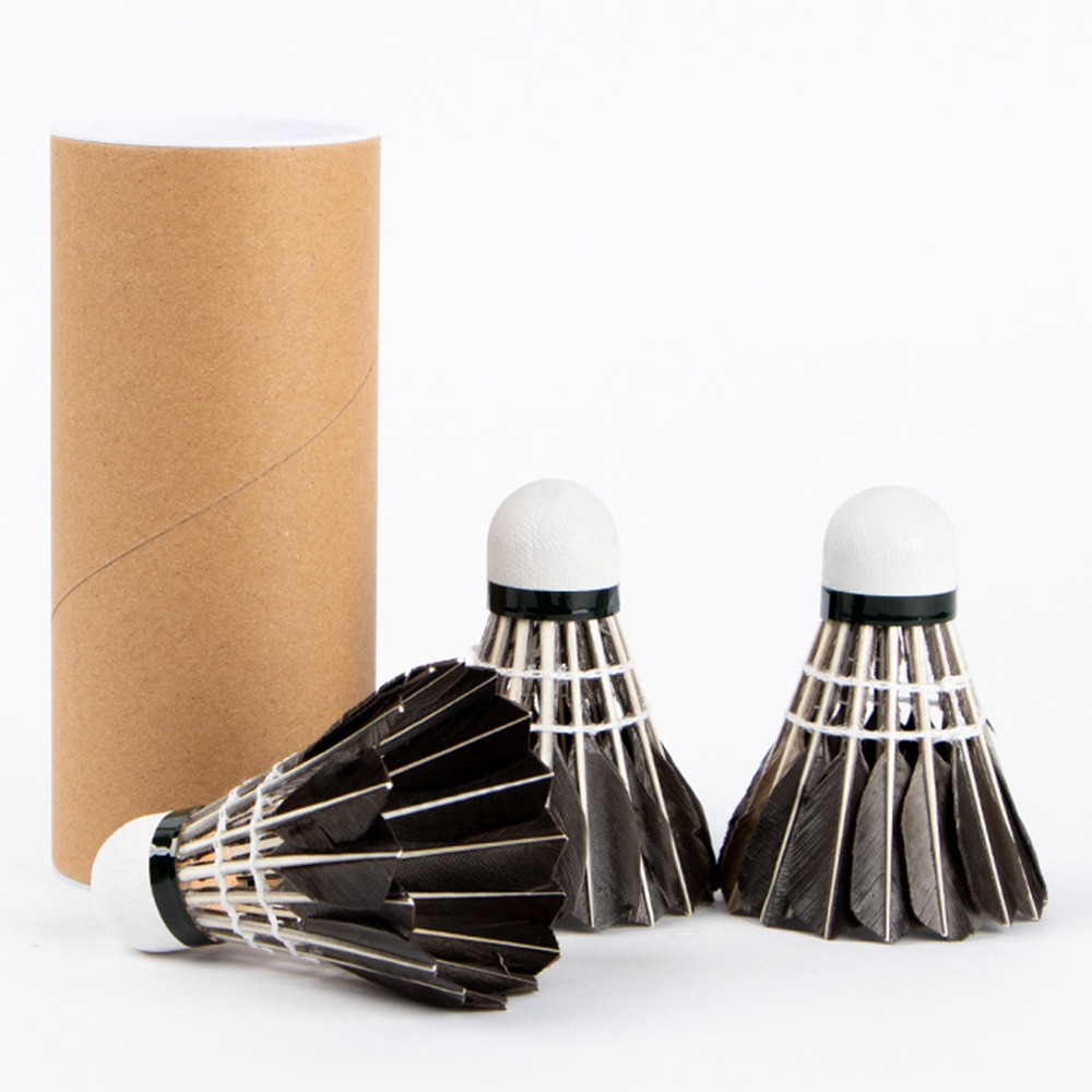 Professional Goose Feather Badminton Shuttlecocks 12Pcs