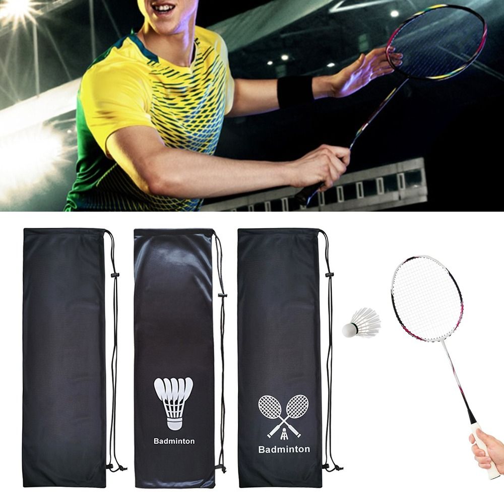 1pc Housse De Raquette De Badminton Sac Portable À Cordon - Temu Canada