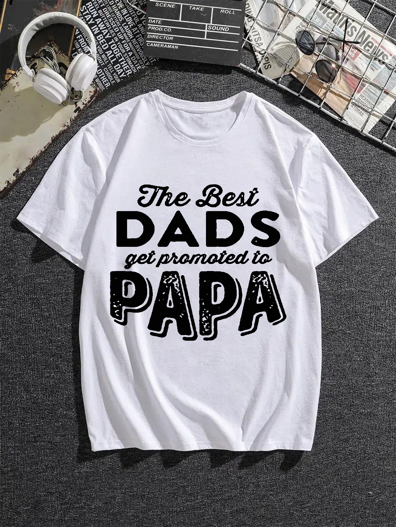 Camisetas estampadas 2025 para papa