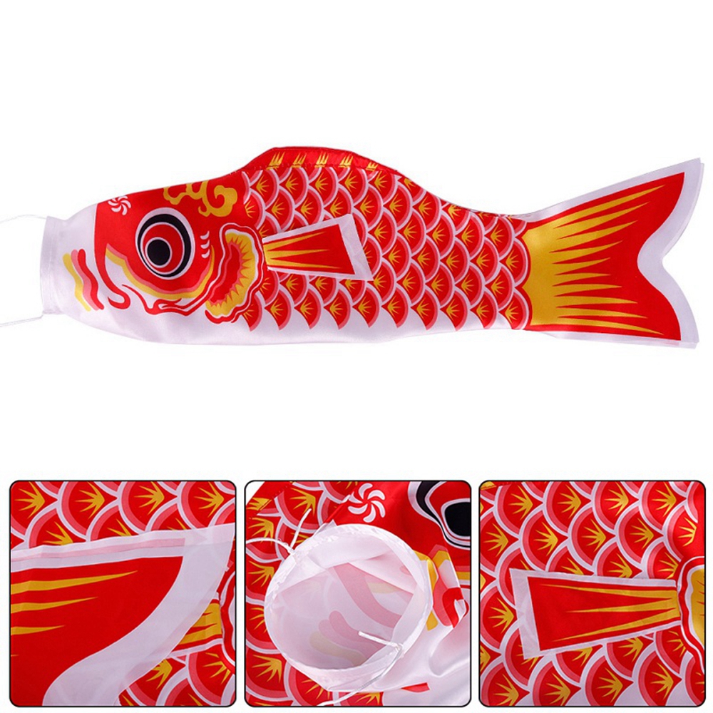 1pc Japanese Carp Wind Sock Flag Beautiful Hanging Decoration For Yard And  Garden 15 75 27 56 39 37inch 40 70 100cm, Free Shipping On Items Shipped  From Temu