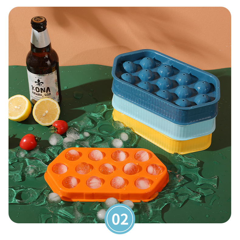 New Rhombic Ice Cube Mold Food Grade Ice Mold Ice Maker Diy Household  Refrigerator Running Ice Ball Ice Box - Temu