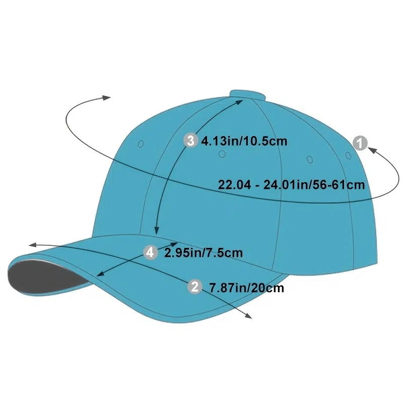 Green Snake Embroidery Baseball Cap Adjustable Casual Dad Hat Sunscreen