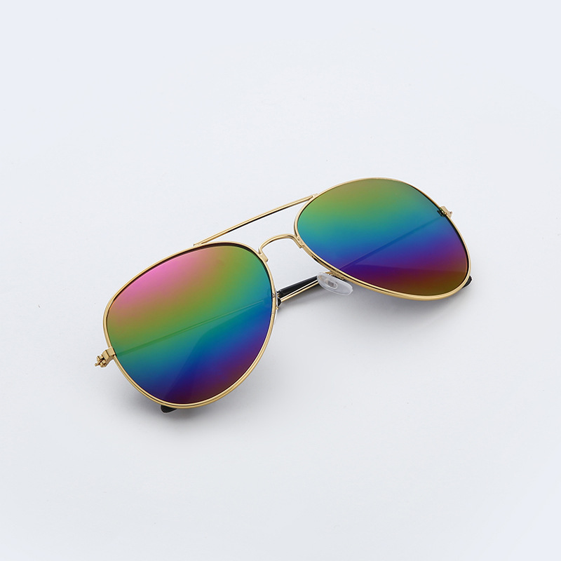 Boys Trendy Vintage Y2k Metal Sunglasses Polarized Uv - Temu