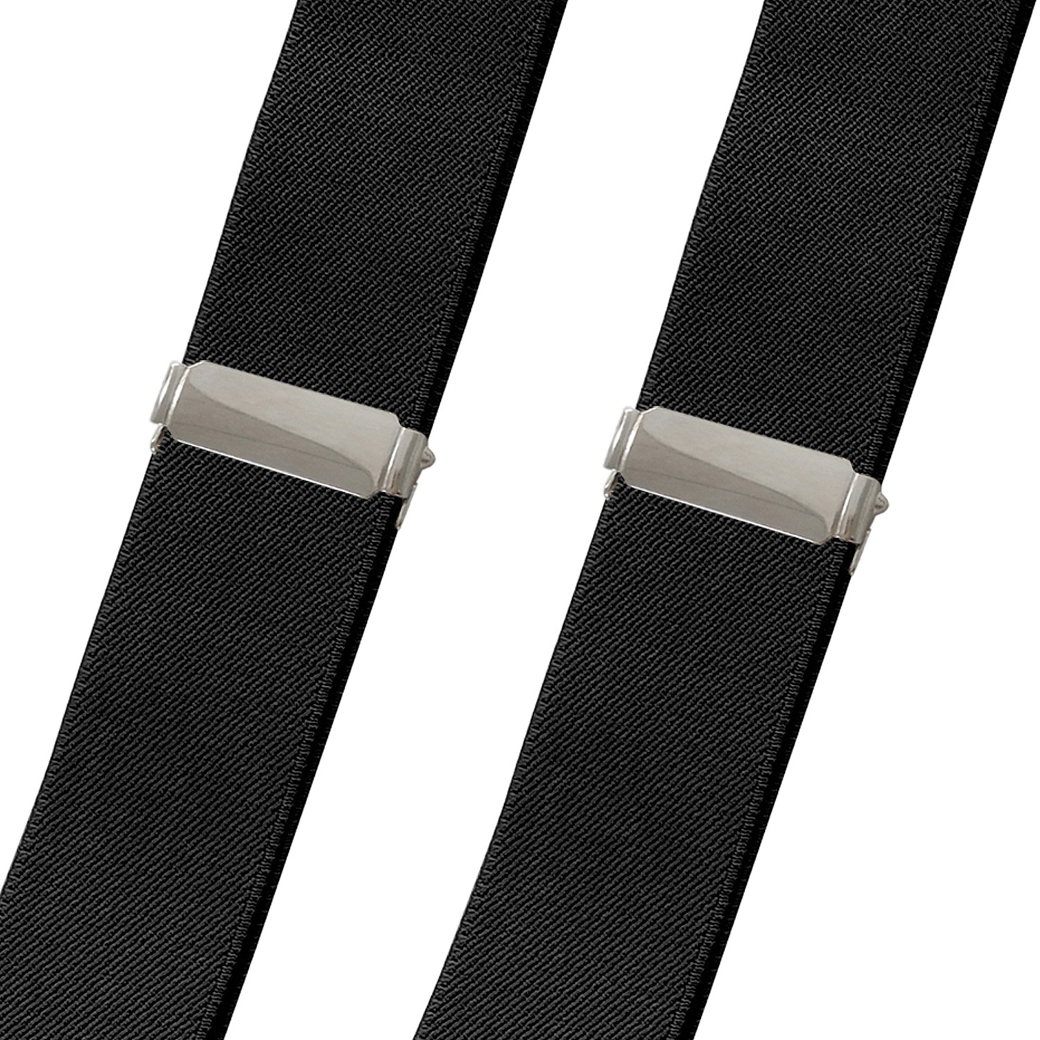 Mens Suspenders 1 38inch X Back 4 Heavy Duty Clips Adjustable