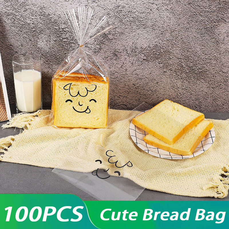 Ziplock Bags Clear Toast Sandwich Bread Ziplock Bag - Temu