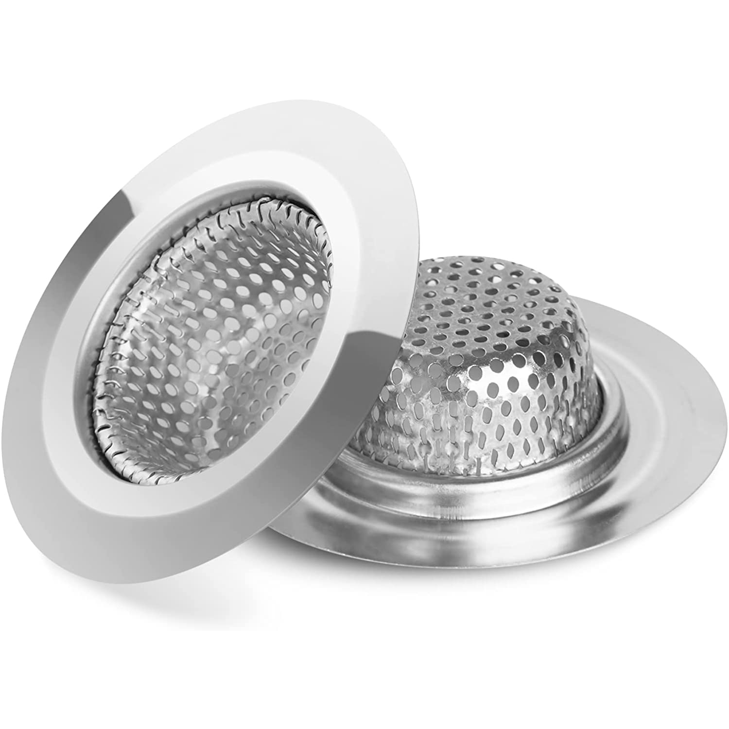 1pc Sink Strainer, Stainless Steel Sink Drain Strainer, Food Catcher,  Anti-Clogging Sewer Filter, Bathroom Drain Stopper, Classic Bathtub Water  Stopper For Bathroom