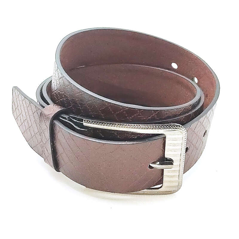 2pcs Men Square Buckle Belt