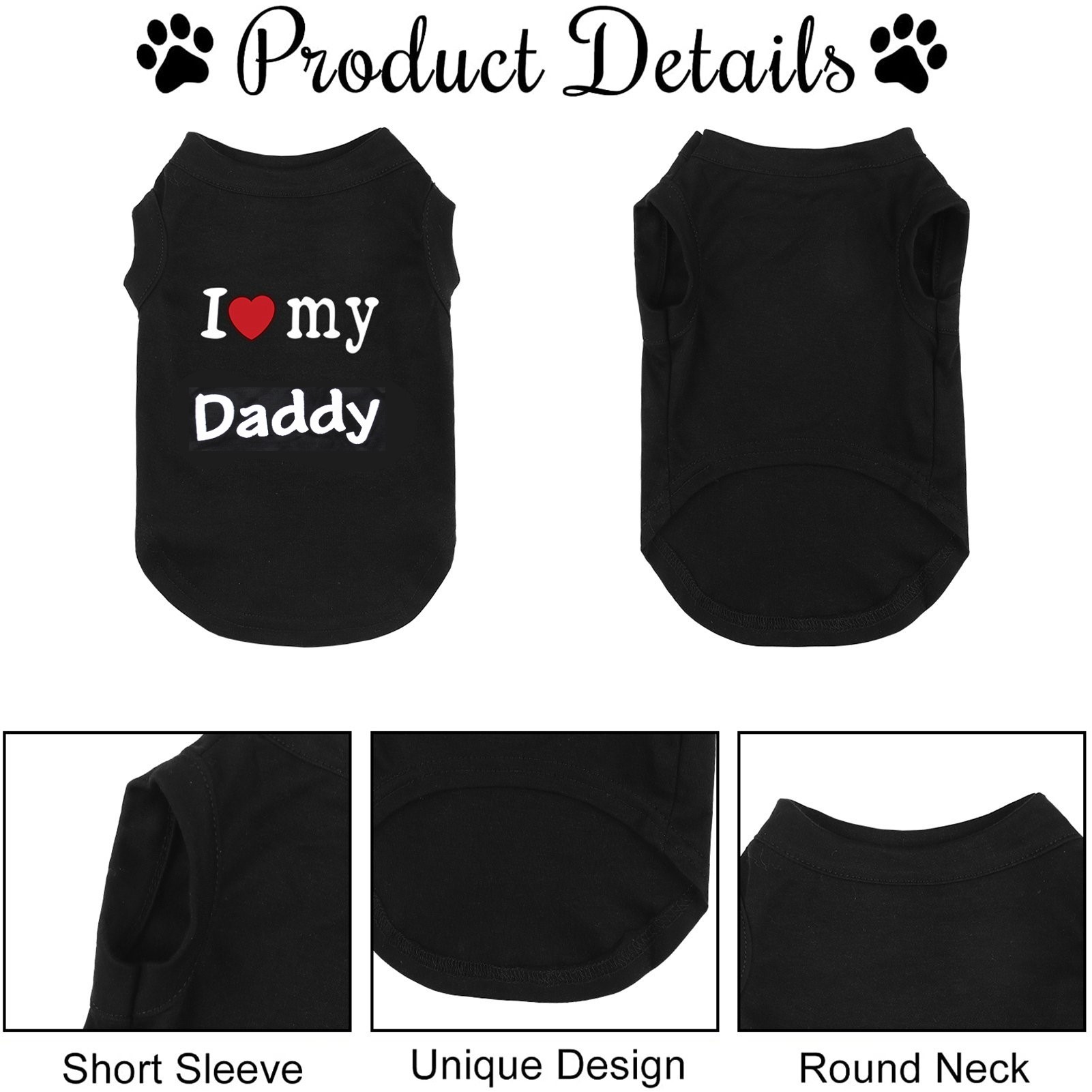 I love my daddy dog outlet shirt