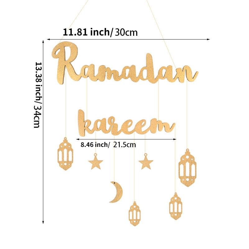 Ramadan Kareem Dekorationset