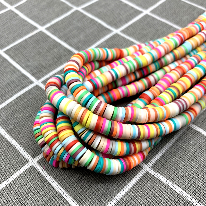 Soft Pottery Beads Polymer Clay Beads Multicolor Spacer - Temu