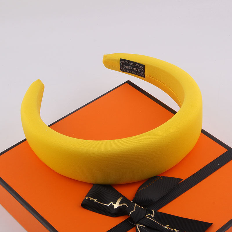 Silky Hairband Thick Sponge Hair Band