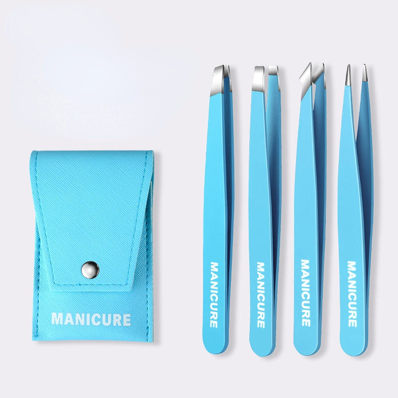 Stainless Steel Eyebrow Clip Hair Removal Tweezers