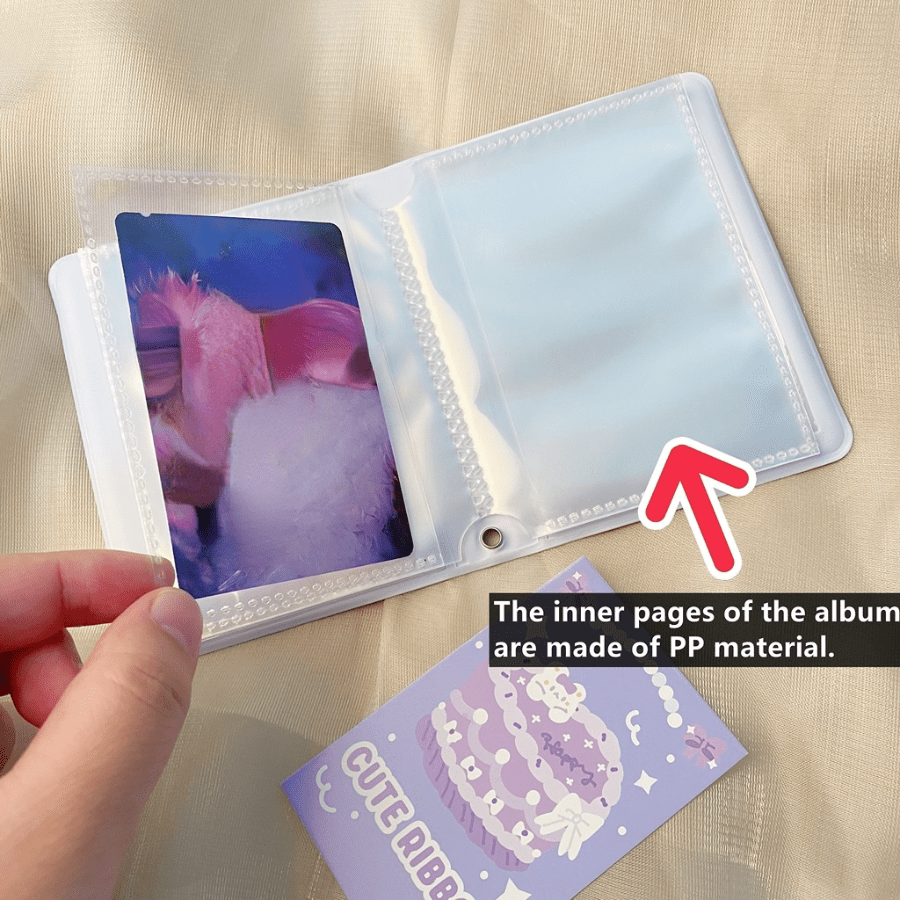 Kawaii 3 Polaroid Photo Album: 40 Pockets For Photocard - Temu