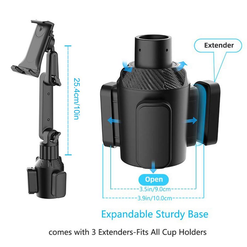 Cellphone Cupholder 360 Adjustable Cup Holder Laptop Stand Temu