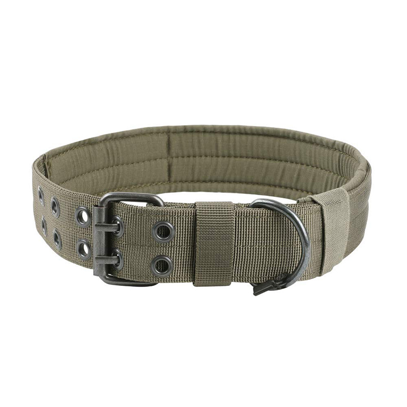 Adjustable Tactical Dog Collar for Training - Medium & Large Dogs