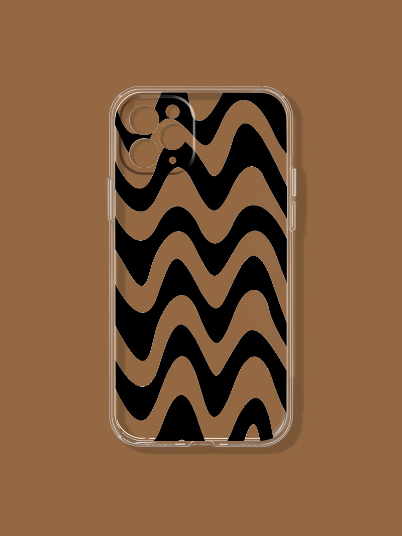 리플 효과 그래픽 디자인 전화 케이스 * IPhone 14 13 12 11 XS XR X 7 Plus Pro * For Gifts