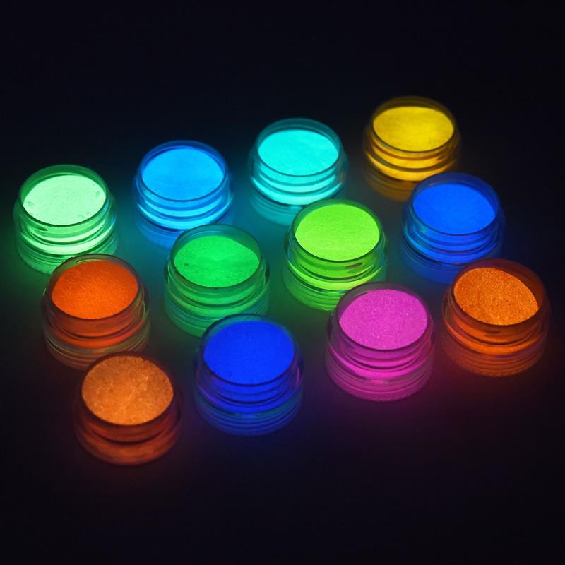 20 color Luminous Glitter Filler For Diy Epoxy Resin - Temu