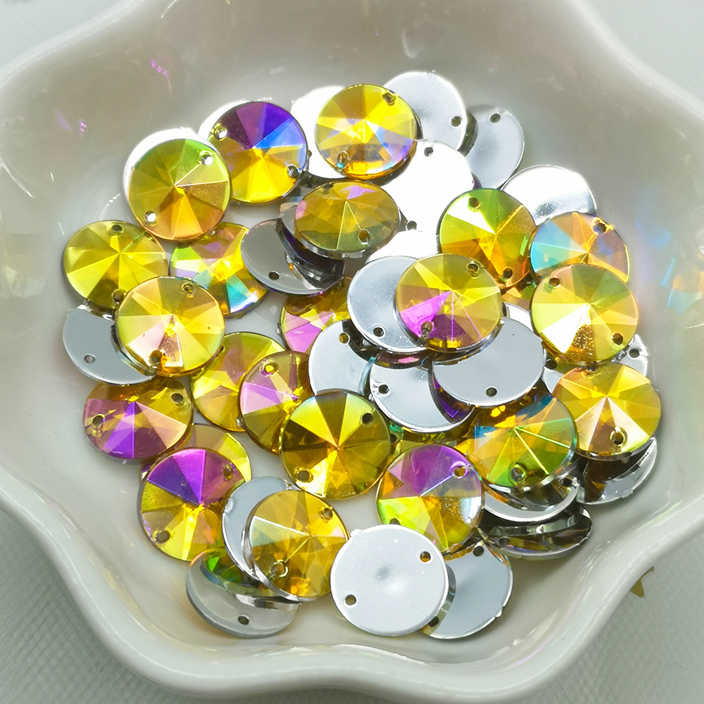JUNAO 7*15mm Flatback Crystal AB Rhinestones Glue On Strass Crystals Non  Sewing Stones Horse