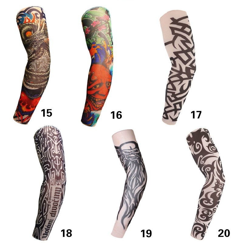 Cooling Unisex 3d Tattoo Arm Sleeves Sun Protection Outdoor Temu