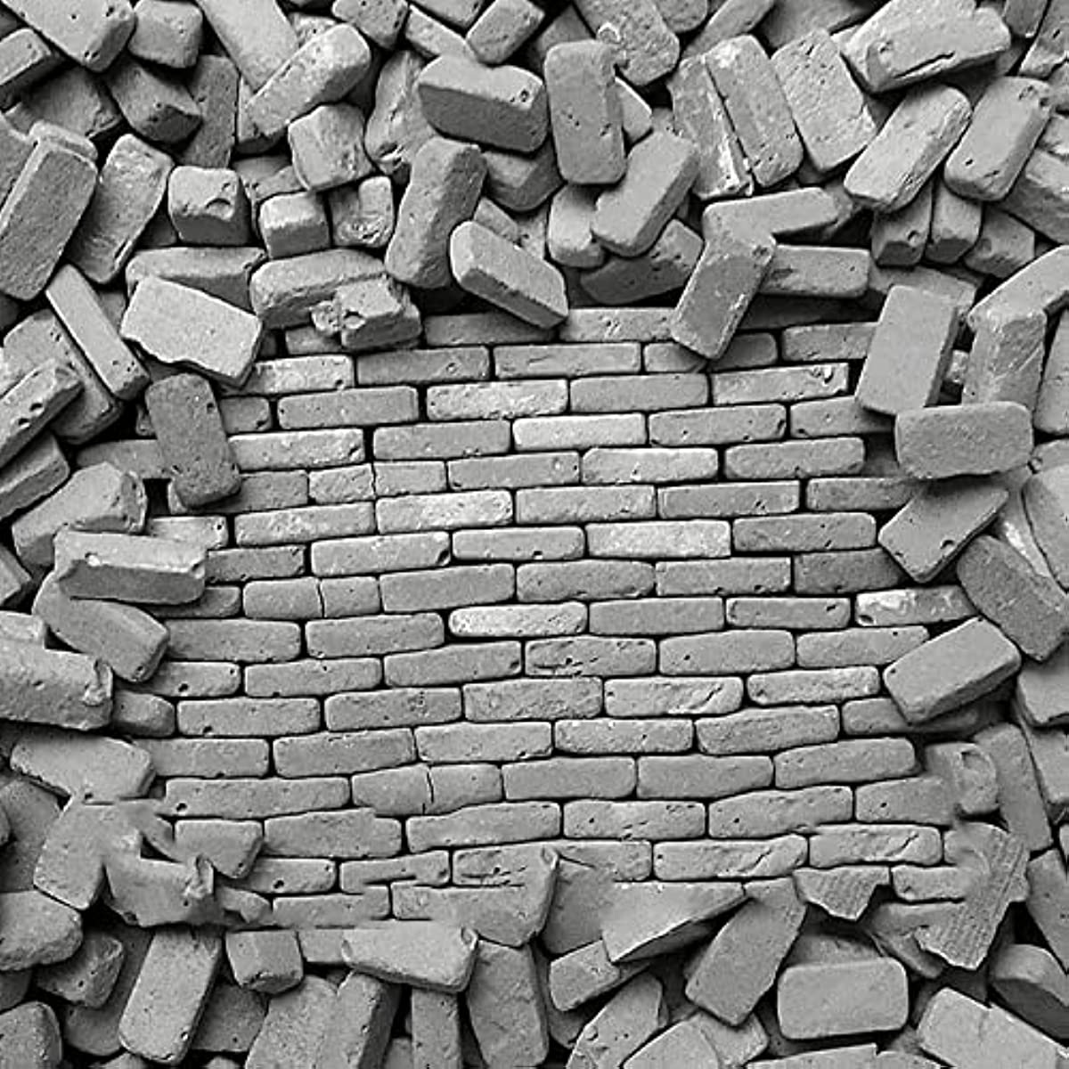Mini Bricks For Landscaping Small Bricks Miniature Bricks Model Brick Wall  Crafts Realistic Fake Bricks Mini Building Blocks For Dollhouse Miniature  Garden Accessories DIY Miniature Model Building