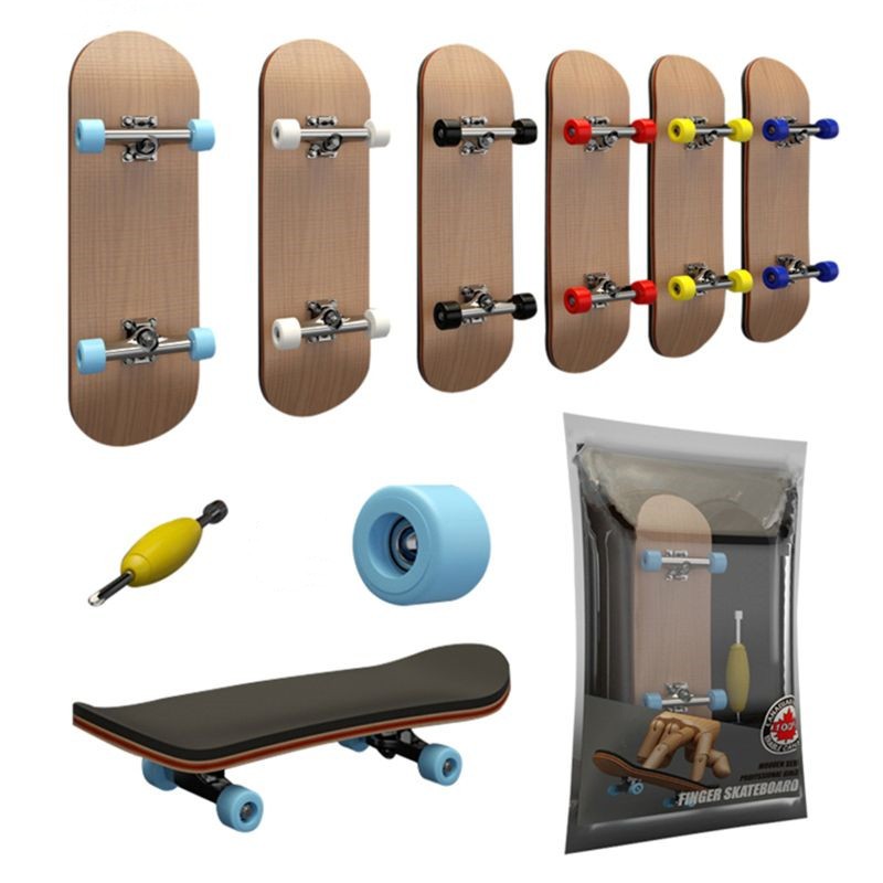 6 Pieces Finger Skateboards For Kids - Cool Finger Boards - Fingerboard For  Party - Toy Mini Skateboard Games For Boys, Girls - Skateboard Party Favor