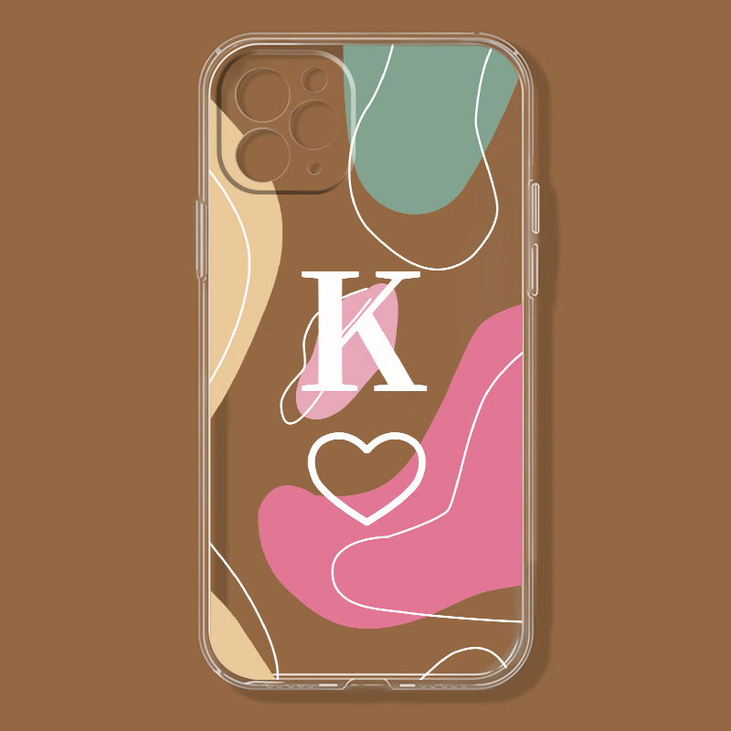 Letter K Design Mobile Phone Case For Iphone 14 13 12 11 Xs Xr X 7 Plus Pro  Max Mini - Temu Israel