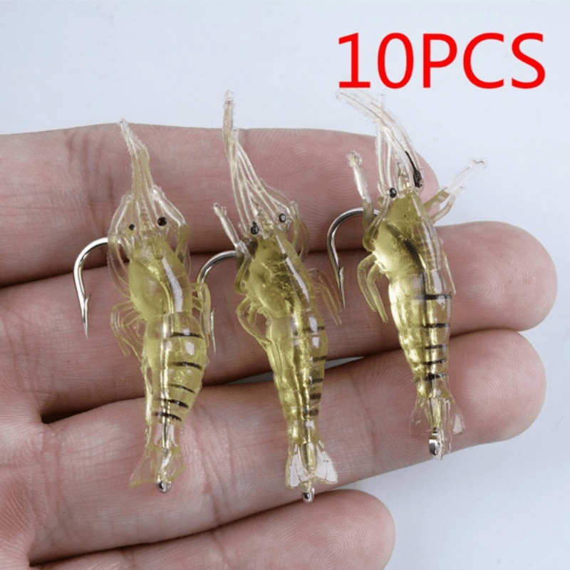 Premium Shrimp Soft Lures Freshwater Saltwater Fishing - Temu Australia