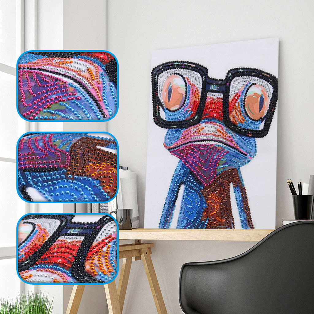 5D Diamond Painting Set, Cute Frog, Full Diamond Art Set, DIY Gem Art And  Crafts For Beginners, Diamond Art Set