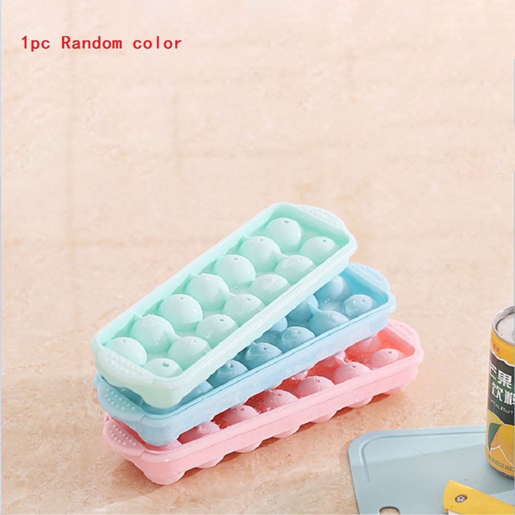 Round Balls Ice Molds 18/33 Grids Plastic Molds Ice Tray Home Bar Party Ice  Hockey