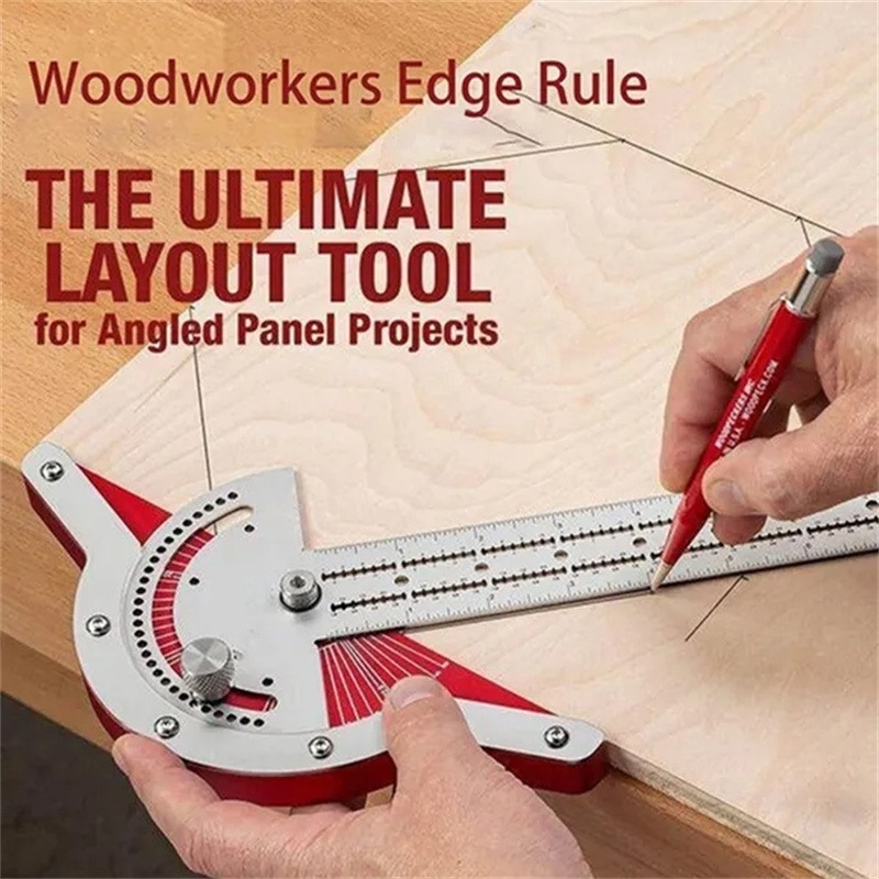 Woodpeckers Model 641 -851 Precision Woodworking Square Combo (Inch Scale)  (641851I)